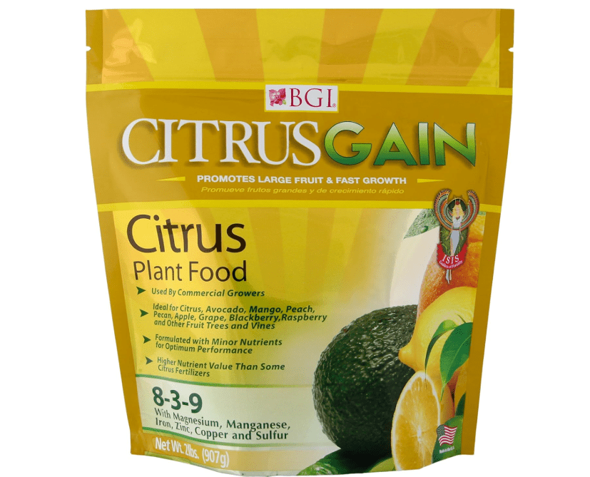 
BGI Fertilizers CITRUSGAIN, Citrus Fertilizer, 2lb Bag