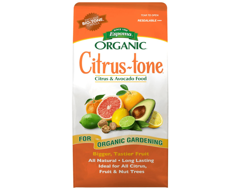 
Espoma Organic Citrus-Tone 5-2-6 Natural & Organic Fertilizer and Plant Food for All Citrus, Fruit, Nut & Avocado Trees; 4 lb. Bag. Promotes.