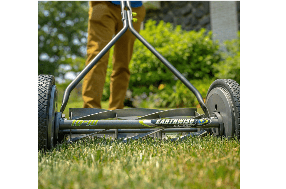  Earthwise 1715-16EW 16-Inch 7-Blade Push Reel Lawn Mower, Grey
