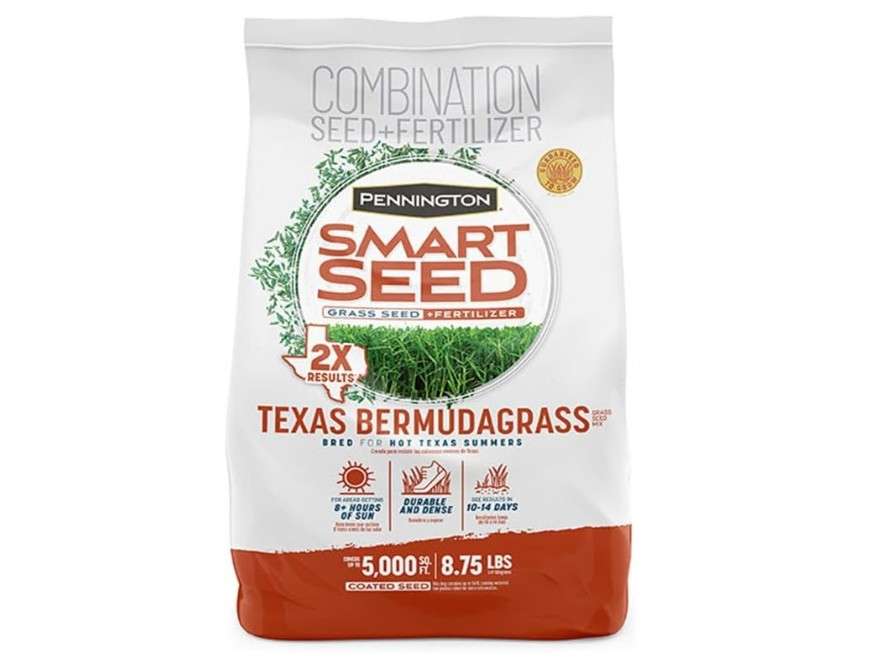 Pennington Smart Seed Texas Bermudagrass Grass Seed and Fertilizer Mix