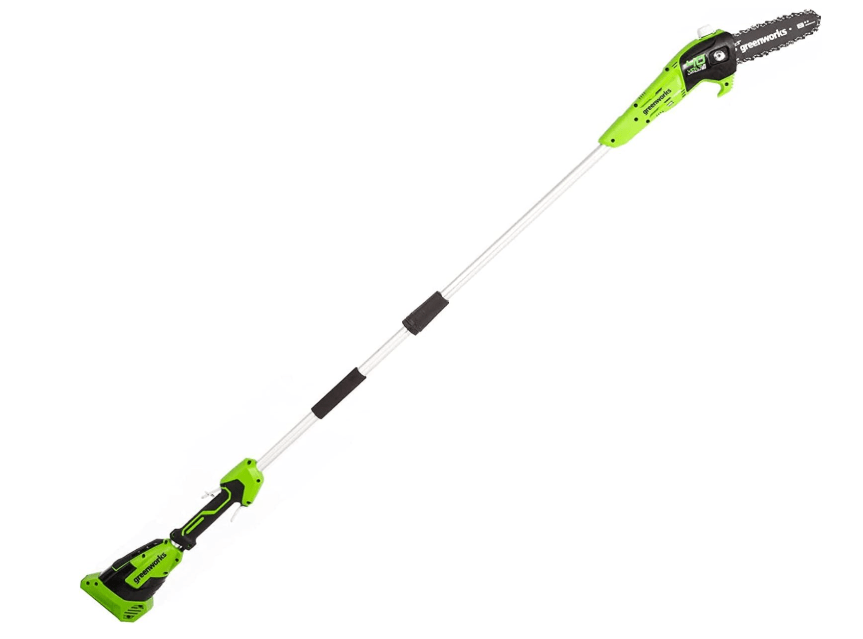 
Greenworks 40V 8 inch Cordless Pole Saw Battery and Charger Not Included, PS40B00