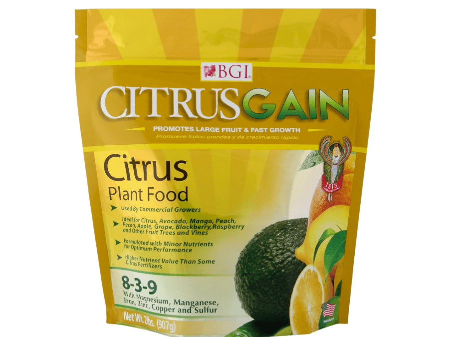 
BGI Fertilizers CITRUSGAIN, Citrus Fertilizer, 2lb Bag