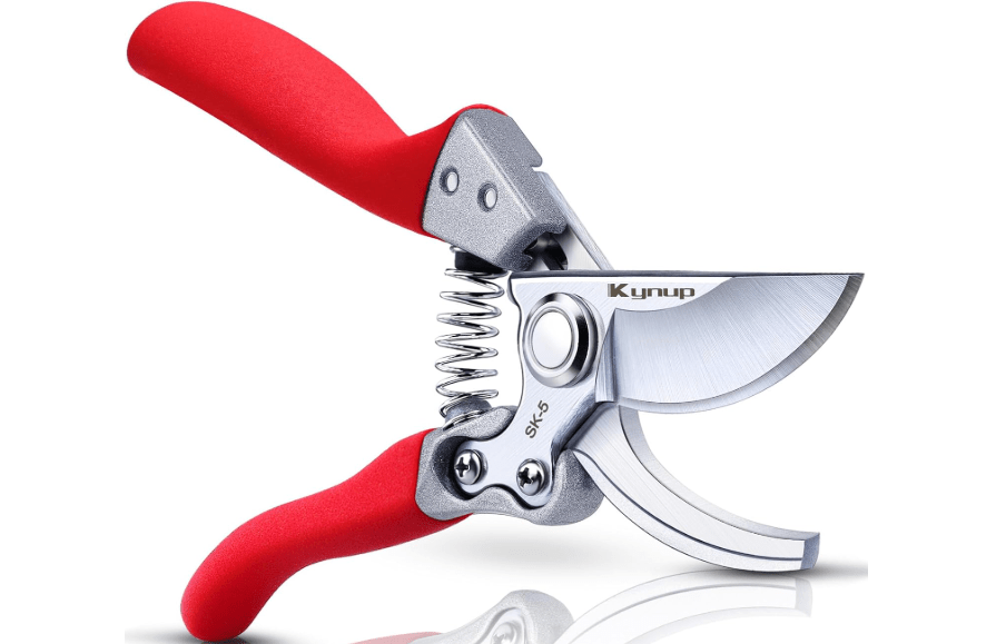 
Kynup Pruning Shears, Gardening Scissors, Pruners for Gardening, Garden Grass Clippers Hand Hedge Shears, Heavy Duty Garden Tools(Red