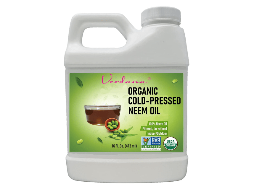 
Verdana Pure Neem Oil for Plants – 16 Fl Oz – Organic, Cold Pressed, Unrefined, Non-GMO – 100% Natural Spray for Plant Leaf Shine, DIY Beauty, Soap Making