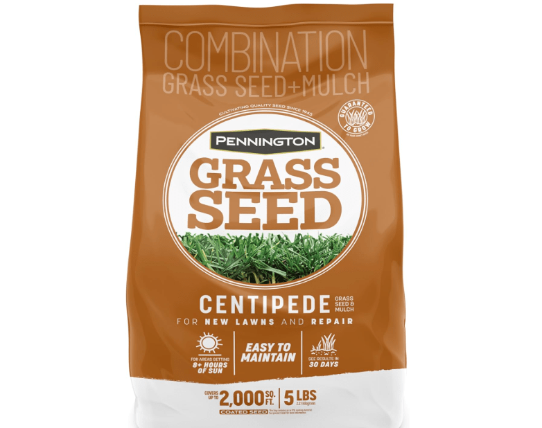  Pennington 100532365 Centipede Grass Seed & Mulch 5 LB, Black Label