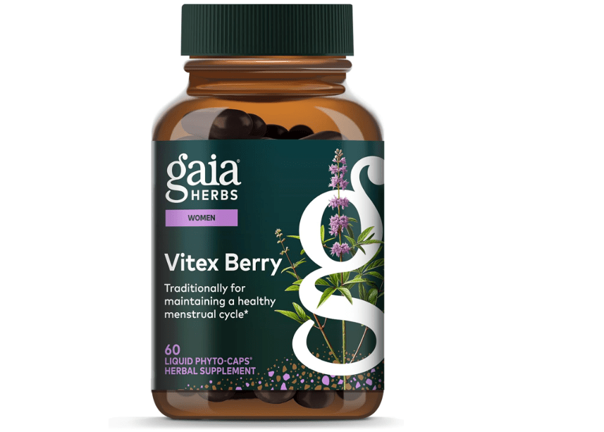 
Gaia Herbs Vitex Berry - Supports Hormone Balance & Fertility in Women - 60 Vegan Liquid Phyto-Capsules (30-Day Supply