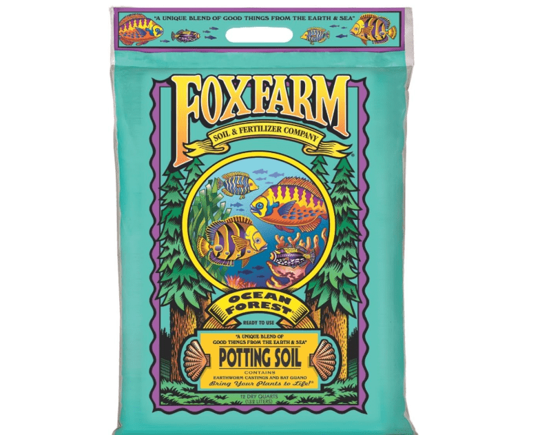 FoxFarm Ocean Forest Potting Soil, 12qt – Light, Aerated Texture, Designed for All Container Plants – pH Adjusted for Optimal Nutrient Uptake, Effectively