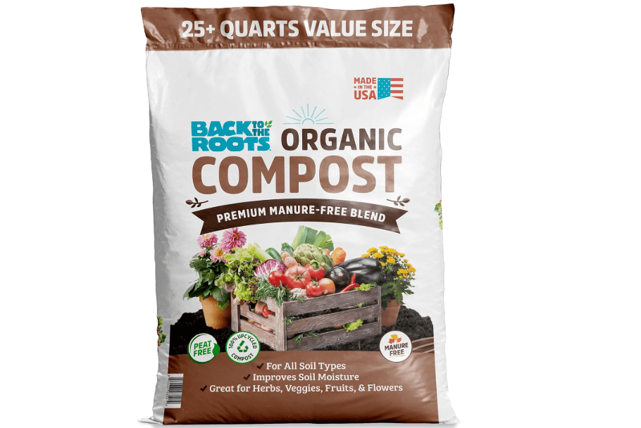  Back to the Roots 25.7qt (1 Cubic ft) Organic Premium Compost