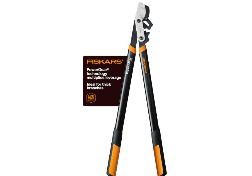 
Fiskars 32-Inch Loppers for Tree Trimming, Heavy Duty, Low-Friction Sharp Steel Blade, Branch Cutter up to 2-Inch Diameter Cut Capacity, PowerGear2.