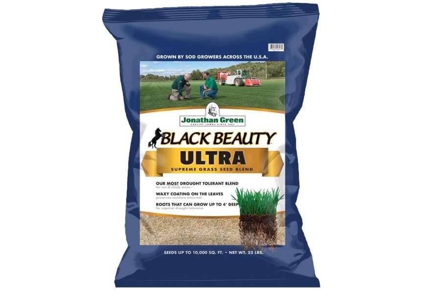 Jonathan Green (10323) Black Beauty Ultra Grass Seed - Cool Season Lawn Seed (25 lb)
