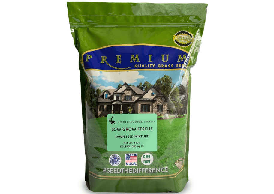  Twin City Seed Co. Eco Seed (Low Grow Fescue), Fine Fescues Grass Mixture, 5 lb Bag