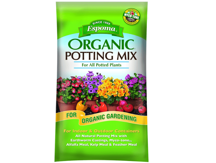 Espoma Organic Potting Soil Mix - All Natural Potting Mix for All Indoor & Outdoor Containers Including Herbs & Vegetables. for Organic Gardening,
