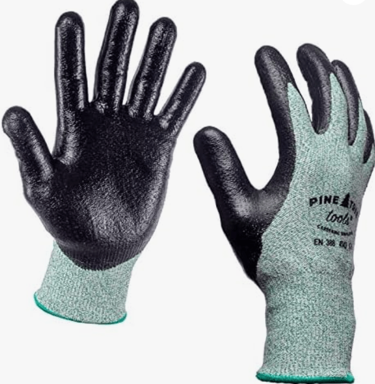 Pine Tree Tools Cut Resistant Gloves Level 5 | Anti Cut Grip Gardening Glove, Electrical Kitchen Work Gloves Men & Women