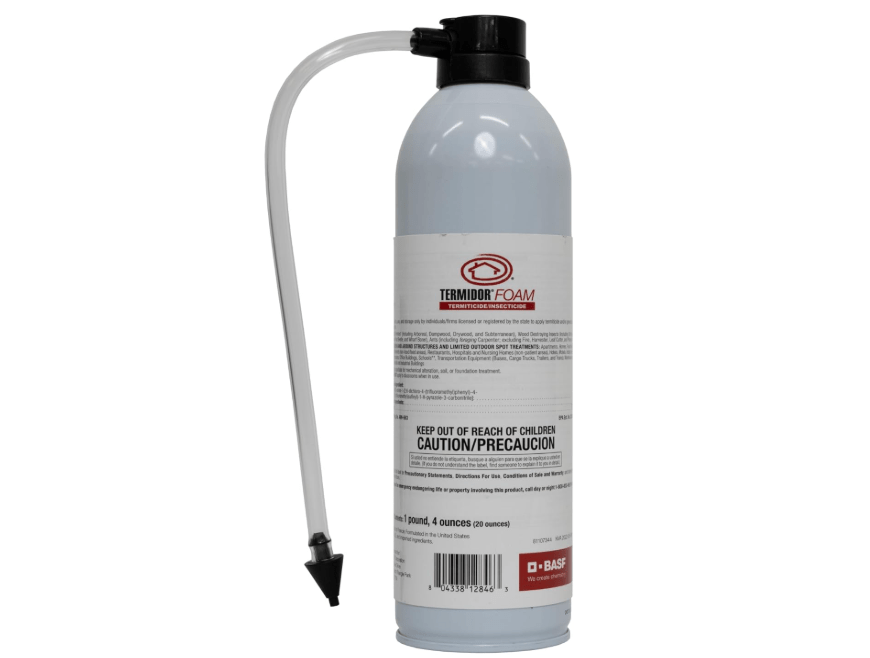 BASF Termidor Foam 20 oz - Termiticide Insecticide for Termites, Ants & Wood Destroying Pests & Insects, Crack & Crevice