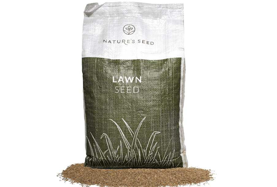 Nature’s Seed Triple-Play Turf Type Tall Fescue Grass Seed Blend, High-Traffic, Heat and Drought Tolerant, for Garden, Lawn, Yard, 5 Lbs