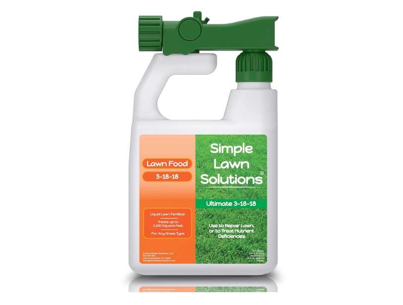 
Ultimate 3-18-18 NPK- Lawn Food Quality Liquid Fertilizer- Easy to Use Concentrated Spray- Any Grass Type- Summer & Fall Nutrients- Simple Lawn