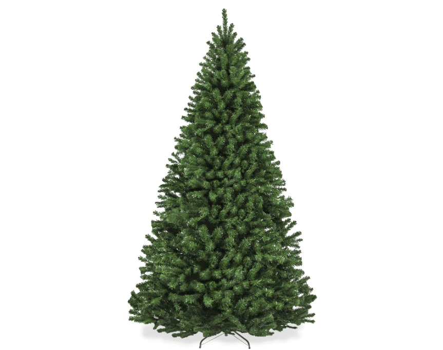 
Best Choice Products Artificial Christmas Tree, 6ft Premium Unlit Realistic Spruce Holiday Décor w/Dense Branches, Easy Assembly, Metal Base