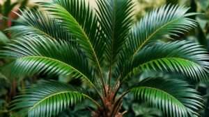 Cardboard Palm Plant