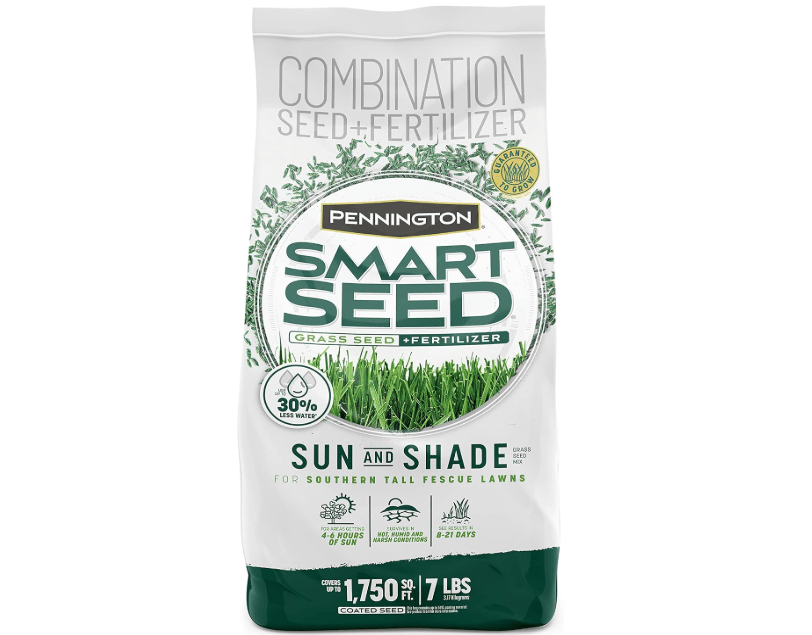  Pennington Smart Seed Sun and Shade Tall Fescue Grass Seed Mix for Southern Lawns 7 lb