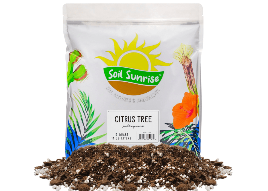 
Citrus Tree Potting Soil Mix (12 Quarts), Special Blend for Indoor Oranges, Lemons, Limes and More