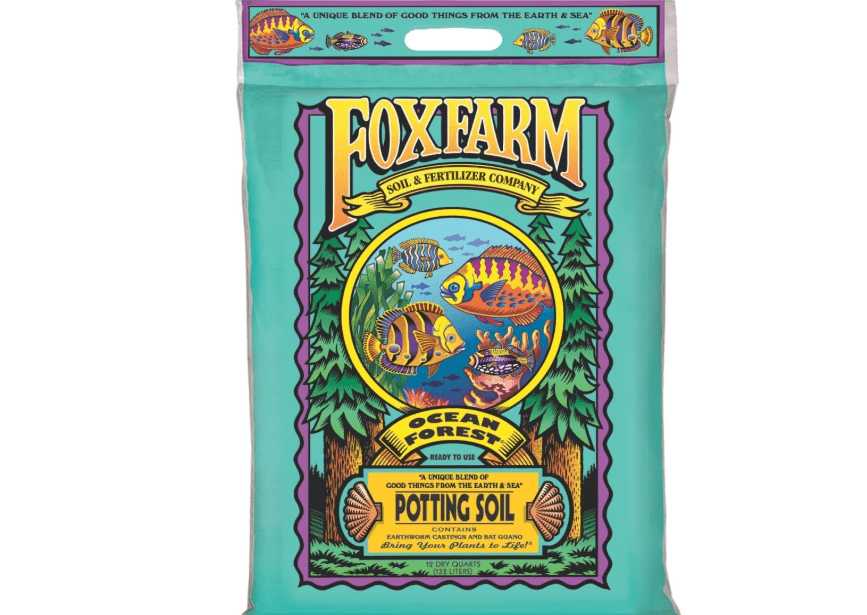 
FoxFarm Ocean Forest Potting Soil, 12qt – Light, Aerated Texture, Designed for All Container Plants – pH Adjusted for Optimal Nutrient Uptake, Effectively