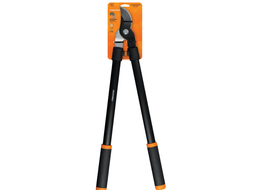 Fiskars 28" Loppers for Tree Trimming, Heavy Duty, Rust-Resistant Sharp Bypass Steel Blade Loppers, Branch Cutter up to 1.5" Diameter Cut Capacity
