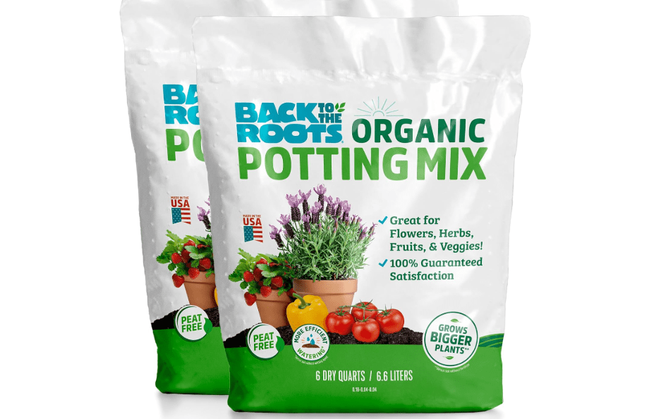 
Back to the Roots 100% Organic Potting Mix (Value 12 Quart) | Premium Blend | Made in The USA