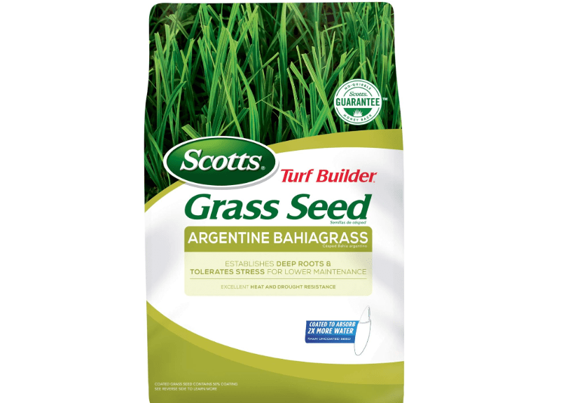  Scotts Turf Builder Grass Seed Argentine Bahiagrass, Excellent Heat & Drought Resistance, 5 lbs.
