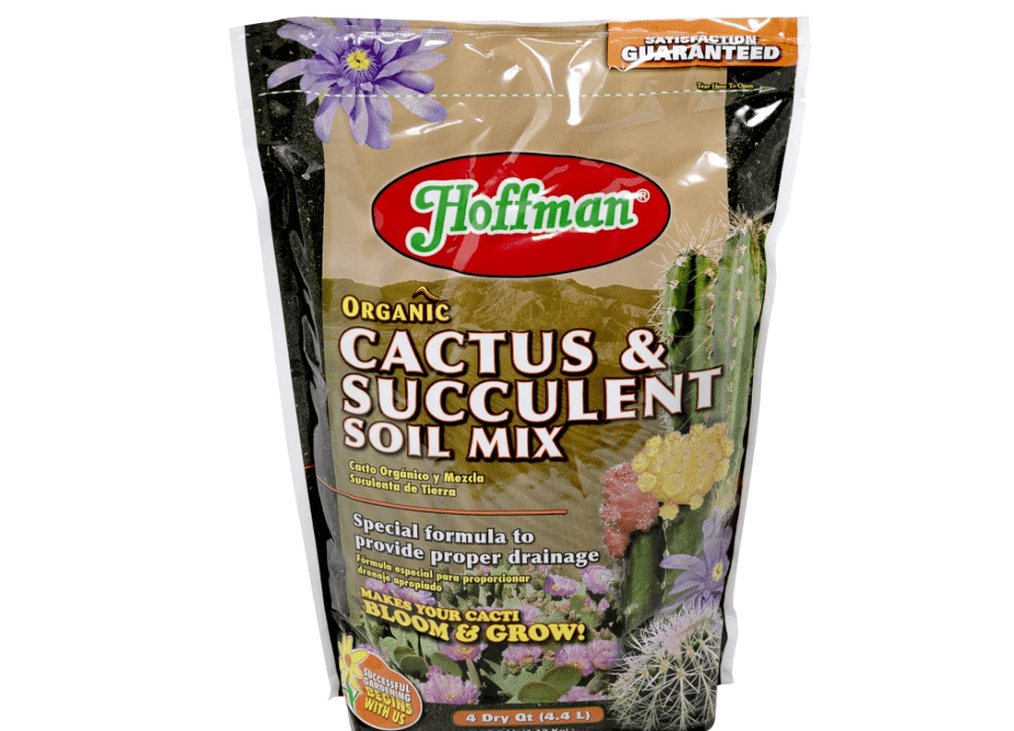 
Hoffman 10404 Organic Cactus and Succulent Soil Mix, 4 Quarts, Brown/A