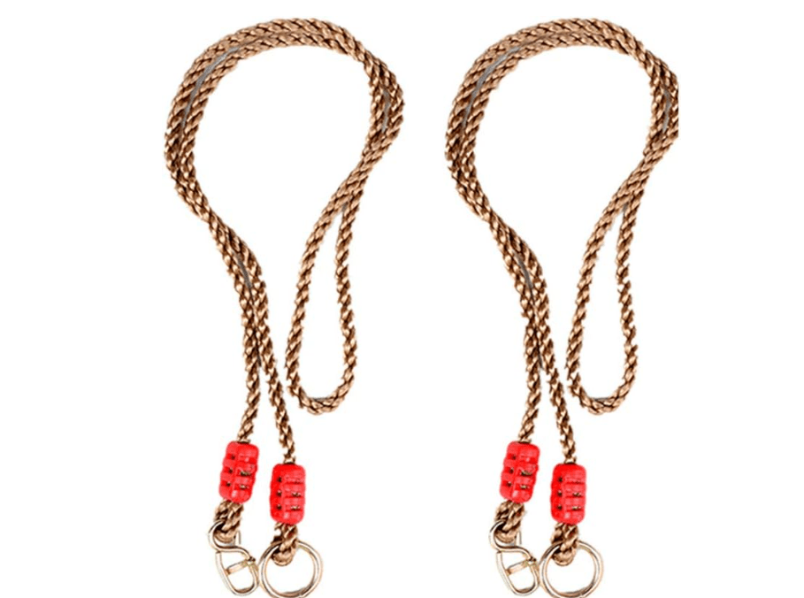 
Tree Swing Ropes- Length Adjustable Nylon Rope(650 Lbs Limited) for Outdoor Swings/Hammock/Playground Set Accessories - Express Setup