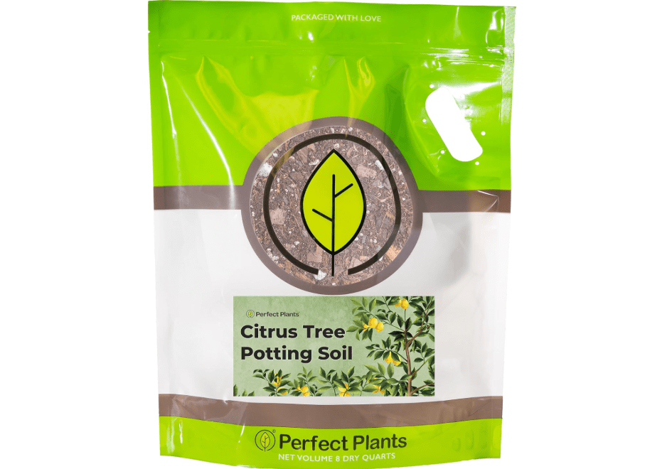 
Citrus Tree Potting Soil by Perfect Plants | Organic Premium Mix | Use with Lemon Trees, Lime Trees, or Other Citrus Plants