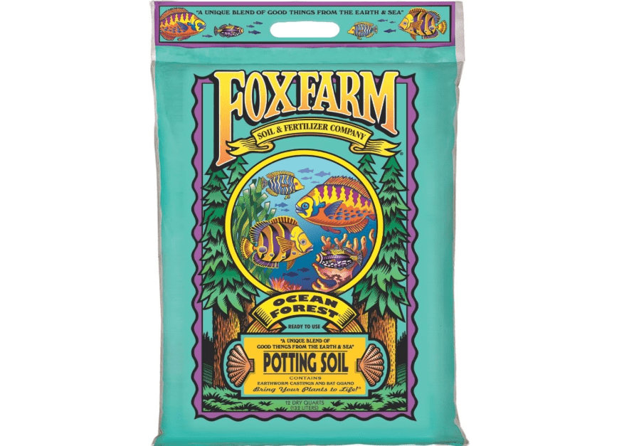 
FoxFarm Ocean Forest Potting Soil, 12qt – Light, Aerated Texture, Designed for All Container Plants – pH Adjusted for Optimal Nutrient Uptake, Effectively.