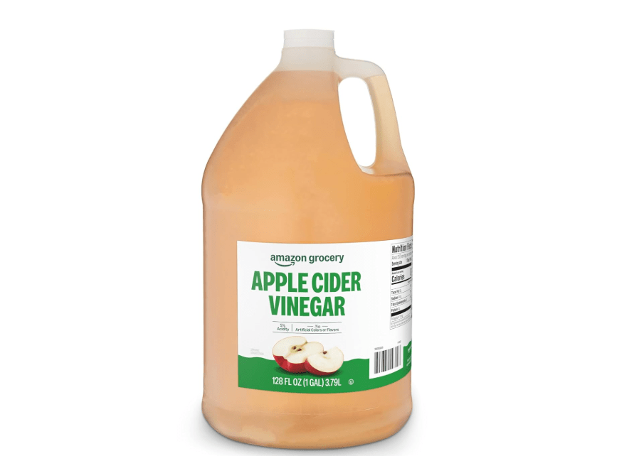 Amazon Grocery, Apple Cider Vinegar, 1 Gallon, 128 Fl Oz (Previously Amazon Fresh, Packaging May Vary