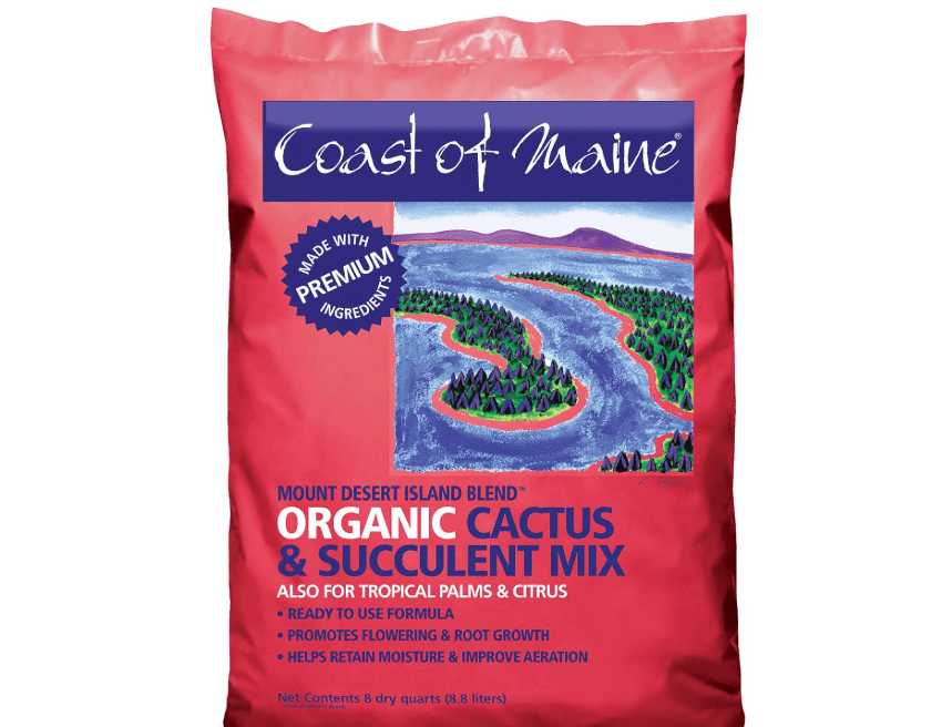 
Coast of Maine - Mount Desert Island Blend - Organic Cactus and Succulent Mix, 8qt