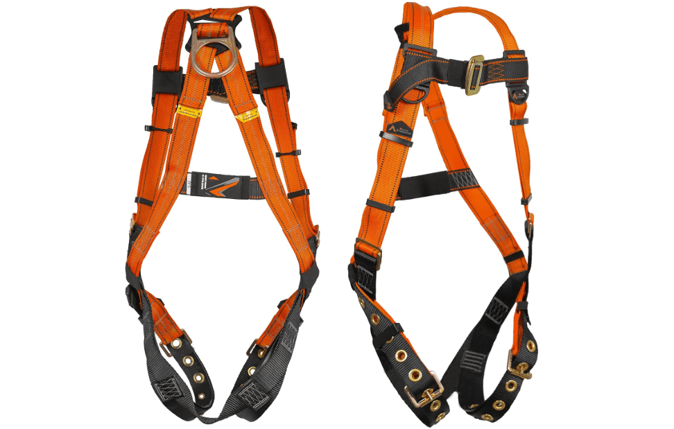 
Malta Dynamics Warthog Safety Harness for Construction – Fall Protection Harness with Back D-Ring, Fall Indicators, & Chest and Leg Buckles, OSHA &.