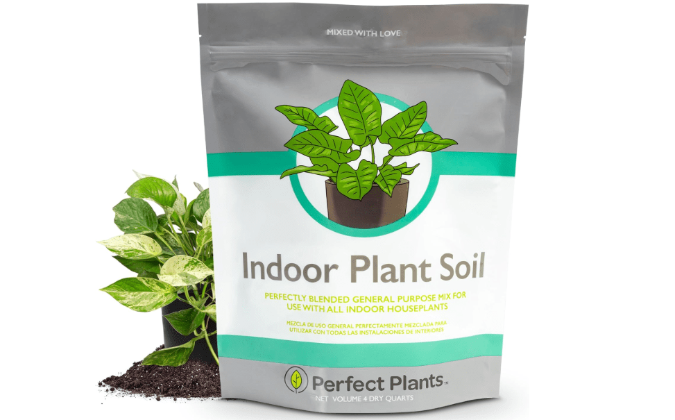 
Perfect Plants Indoor Plant Soil 4qt | Perfectly Balanced Potting Mix | Gardening Substrate for All Varieties of Live houseplants