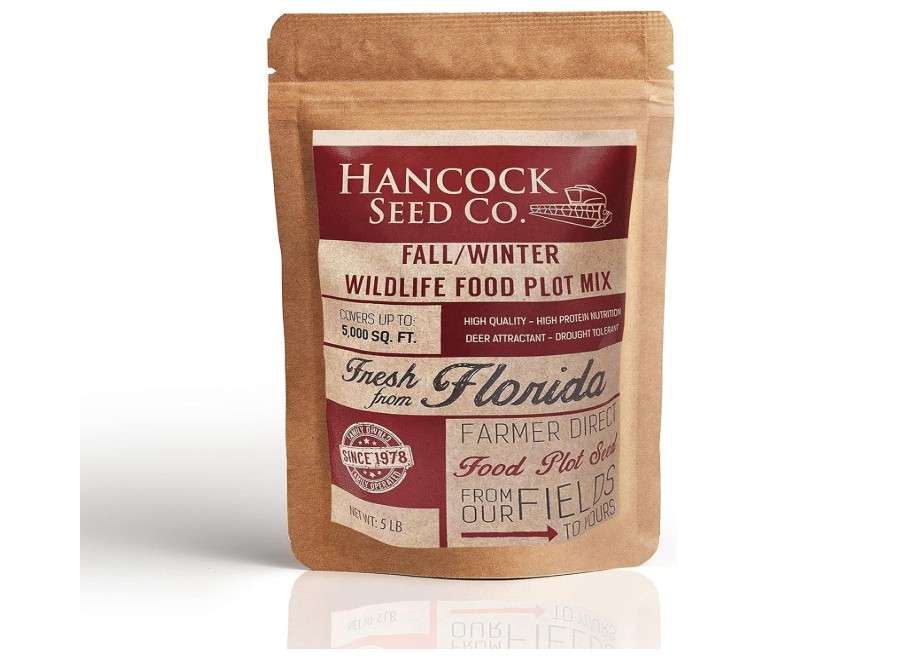 
Hancock Fall & Winter Food Plot Seeds for Deer and Game, High Protein, Fast Germinating Mix, 40 LB Bag