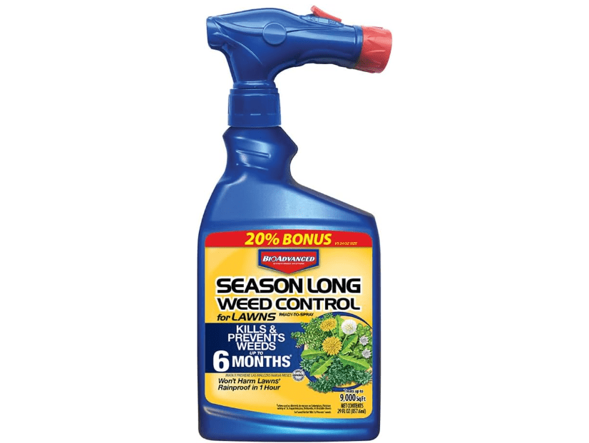 
BioAdvanced Season Long Weed Control For Lawns, Ready-to-Spray, 29 oz, 9,000 Sq Ft
