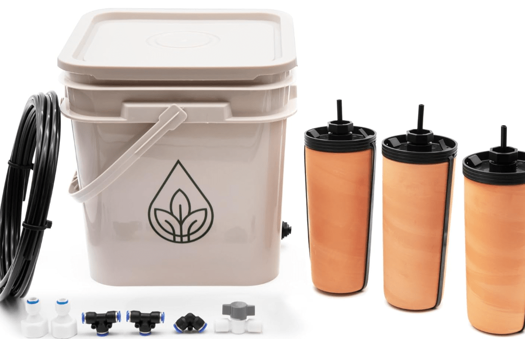 Thirsty Earth: CottaCup Automatic Olla Watering System for Your Garden (3 Cup Kit)