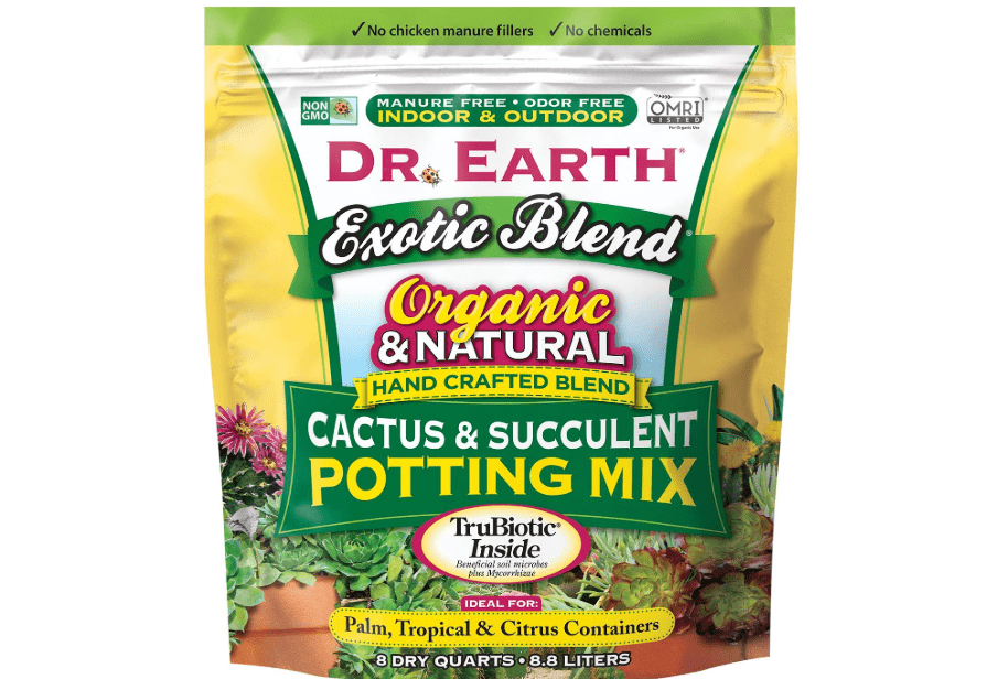 
Dr. Earth Exotic Blend Cactus & Succulent Potting Mix 8 qt