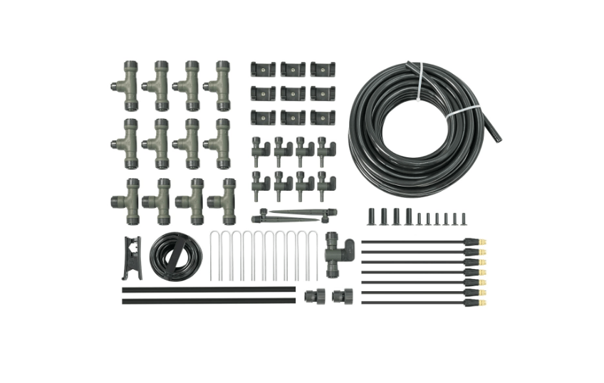 Vego Garden Irrigation Kit - Drip Irrigation System for Raised Garden Beds, Efficient Watering Solution for Vegetables, Flowers, and Plants, Easy DIY