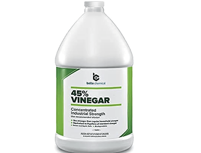 45% Pure Vinegar - Concentrated Industrial Grade (1-Gallon)