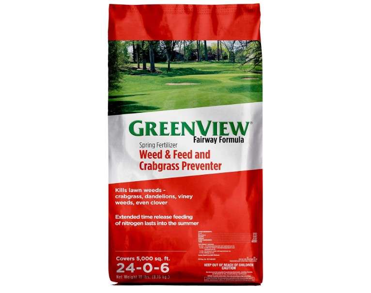 GreenView Fairway Formula Spring Fertilizer Weed & Feed and Crabgrass Preventer
