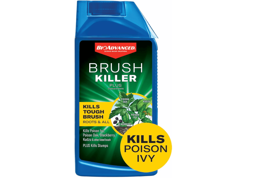 
BioAdvanced Brush Killer Plus, Concentrate Weed Killer, 32 oz â€“ Kills Tough Brush Roots & Poison Ivy