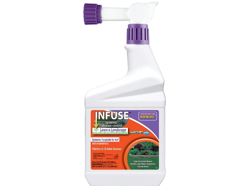 
Bonide Infuse Systemic Disease Control, 32 oz Ready-to-Spray Solution for Lawn & Landscape, Fungicide for Turf & Ornamentals