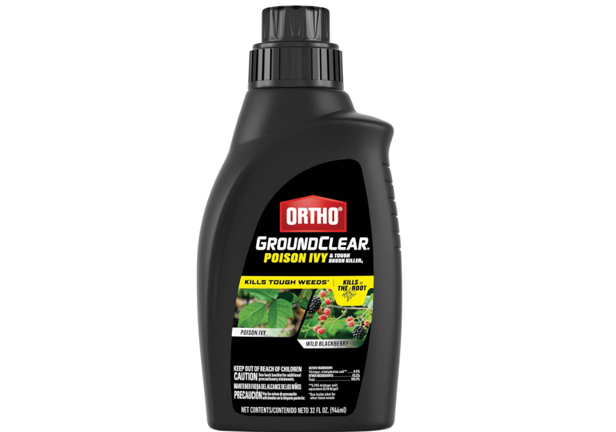 
Ortho GroundClear Poison Ivy and Tough Brush Killer1 - Concentrate, Makes 8 Gallons, Kills Poison Ivy, Poison Oak, Kudzu & Wild Blackberry, Kills to the