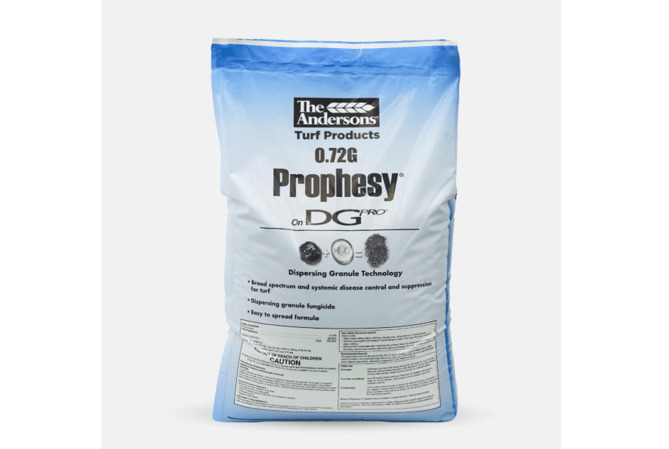 
The Andersons Prophesy Propiconazole Broad Spectrum Fungicide on DG Pro, 25lbs (up to 10,000 sq