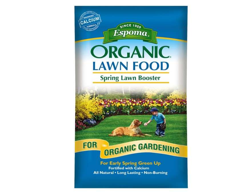 Espoma Organic Spring Lawn Booster 8-0-0 Natural & Organic Lawn Fertilizer. Long Lasting Slow-Release Nitrogen Enhanced with Calcium. 30 lb. Bag Covers...
