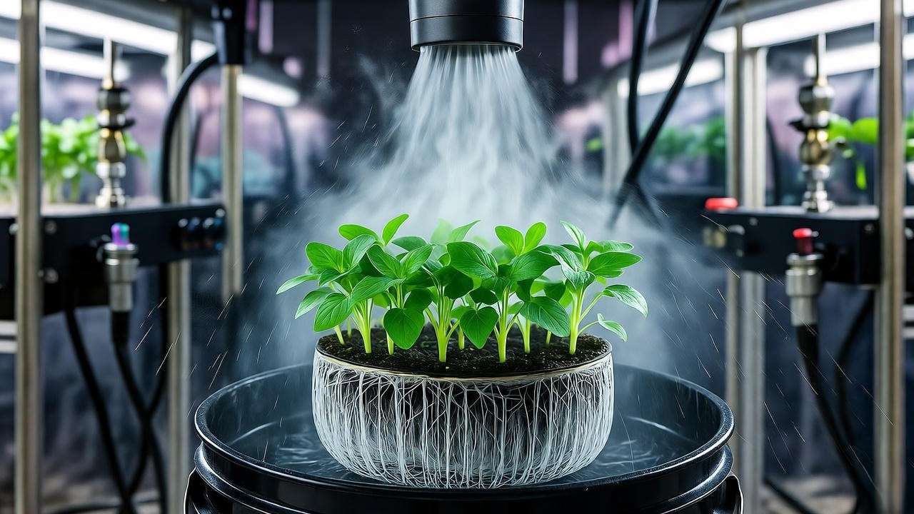Aeroponic system rooting clones fast in cloning pot plants guide