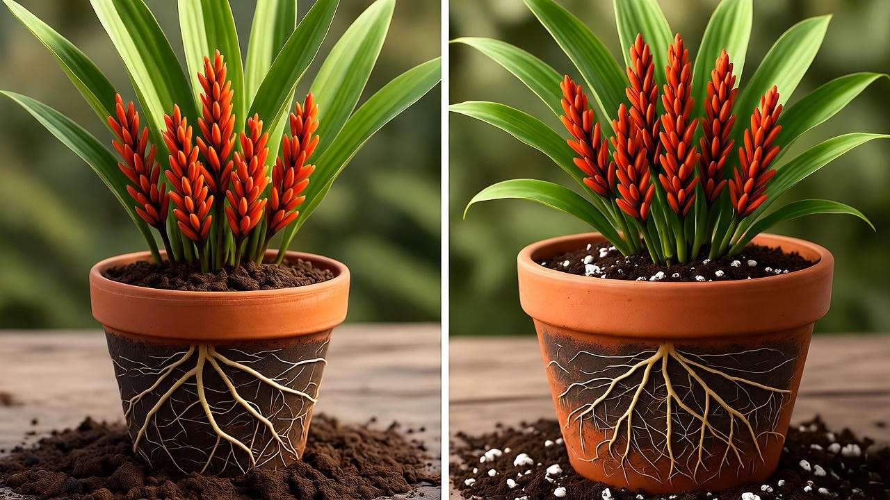 repotting marihuanilla plant before after 3ft to 6ft growth